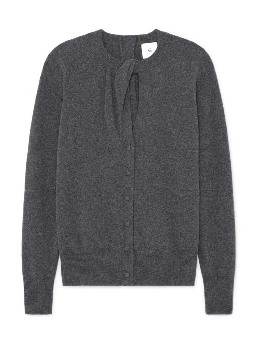 G Goop Grey Cardigan Sweater